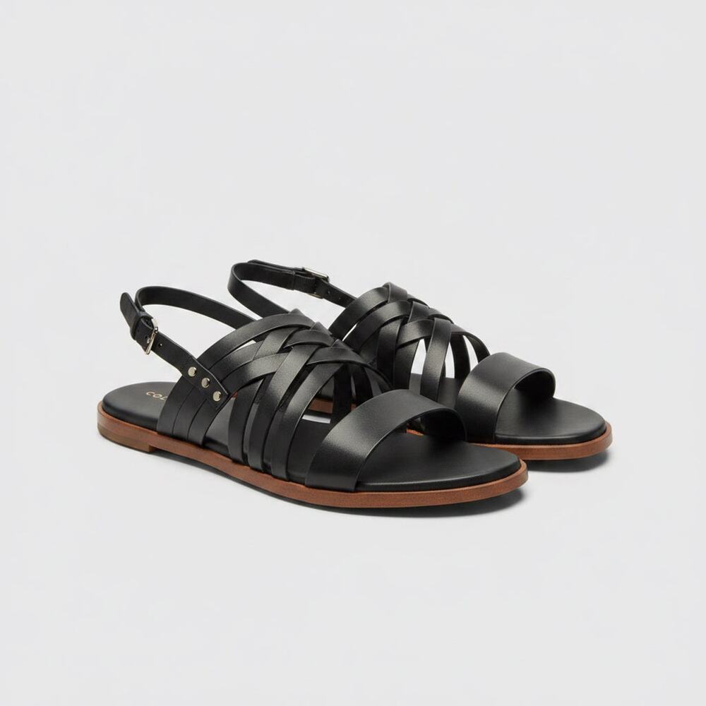 Cole Haan black Frenchie sandal, size 8, NEW IN BOX!